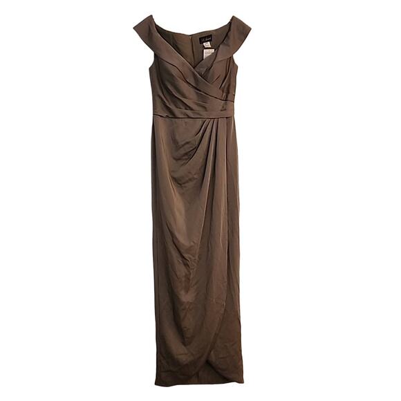 La Femme Formal Dress, NWT, Size 8, Gray/Taupe Color - Picture 1 of 14